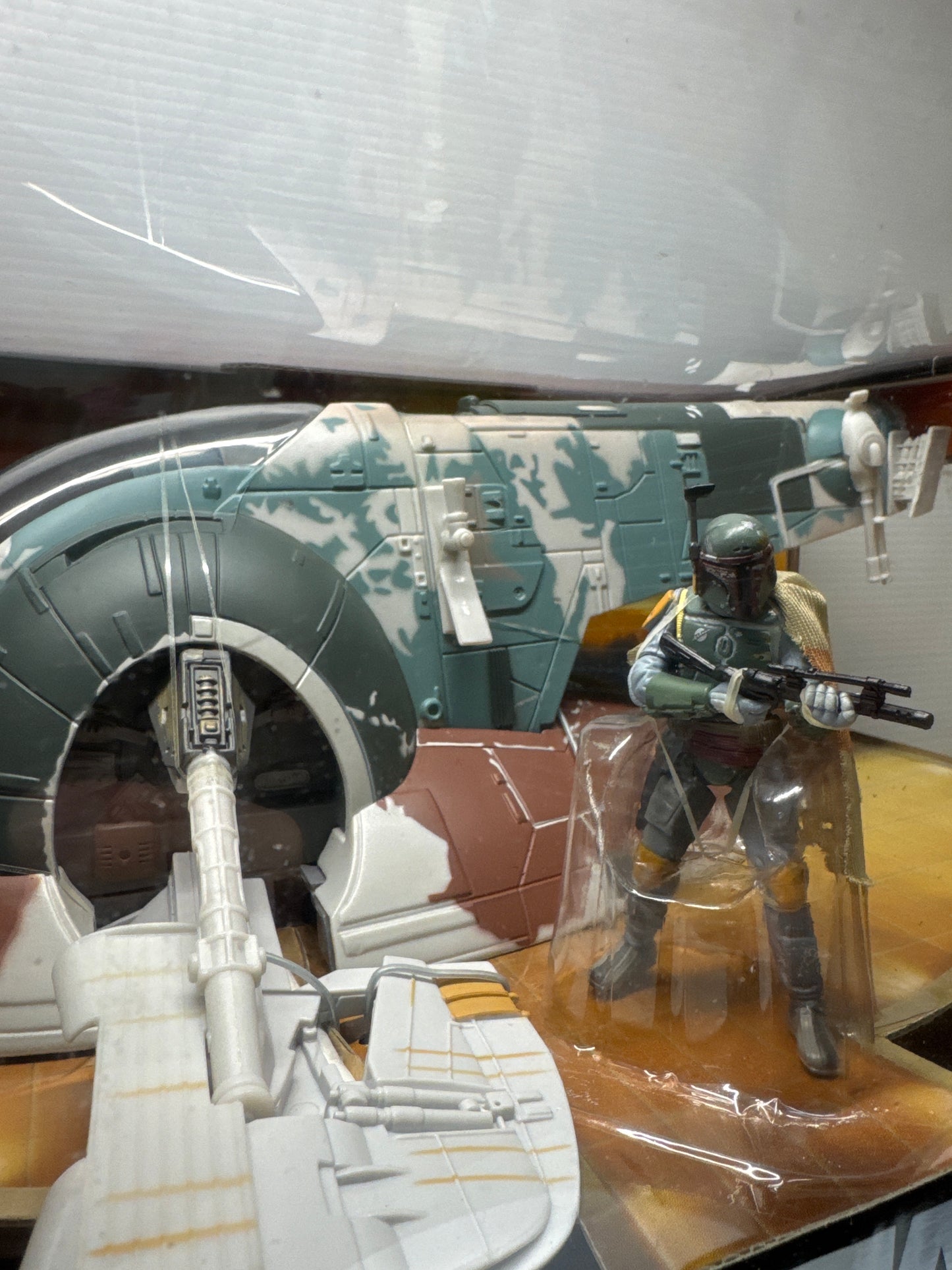 Slave 1 With Boba Fett - STAR WARS Original Trilogy Collection - NSIB - 2004