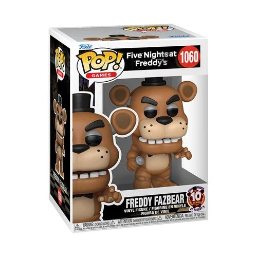 Five Nights at Freddys 10th Anniversary Freddy Fazbear Funko Pop! Vinyl Figure #1060