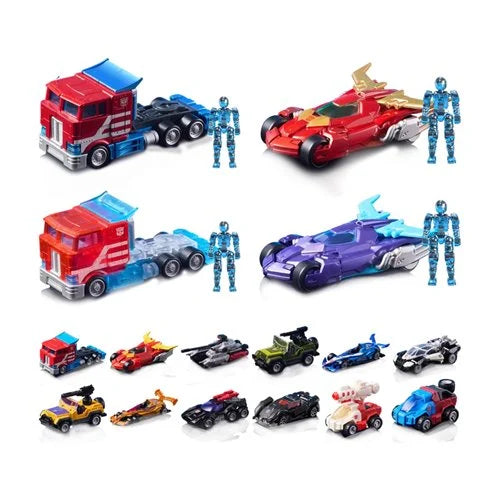 Transformers Wheels C1 Roll Out Blokees Blind Box Model Kit Display of 12