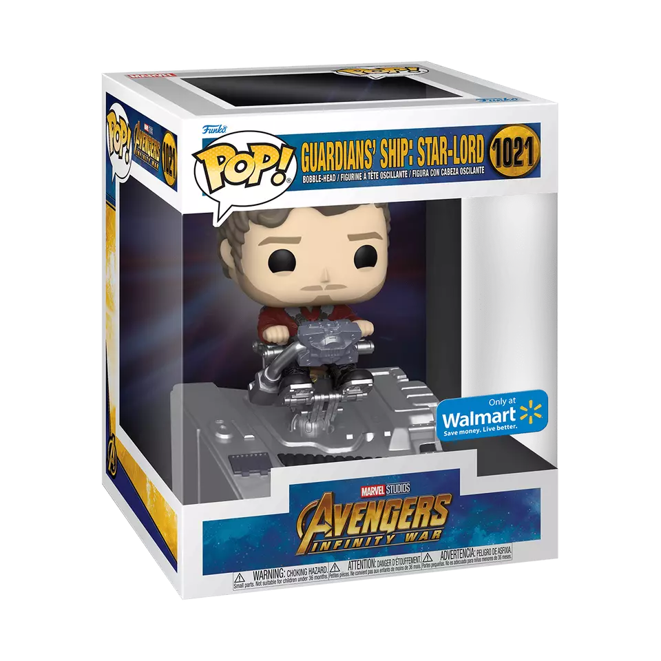 Funko Pop! Guardians' Ship: Star-Lord Bobble Head (1021) - Infinity War