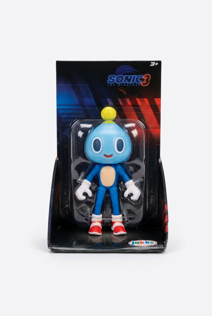 Sonic The Hedgehog 3 Movie Chao Mascot Sonic 2.5" Action Figure Jakks Pacific 2024