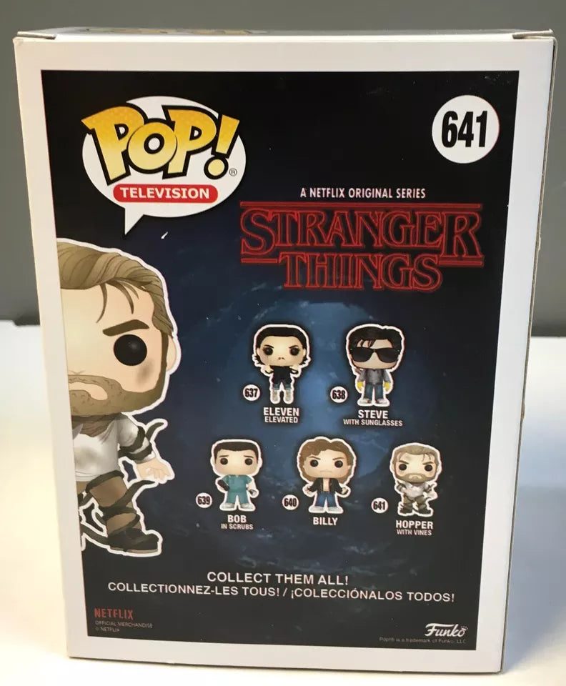 Funko Pop! STRANGER THINGS: Hopper w/Vines #641 DAVID
