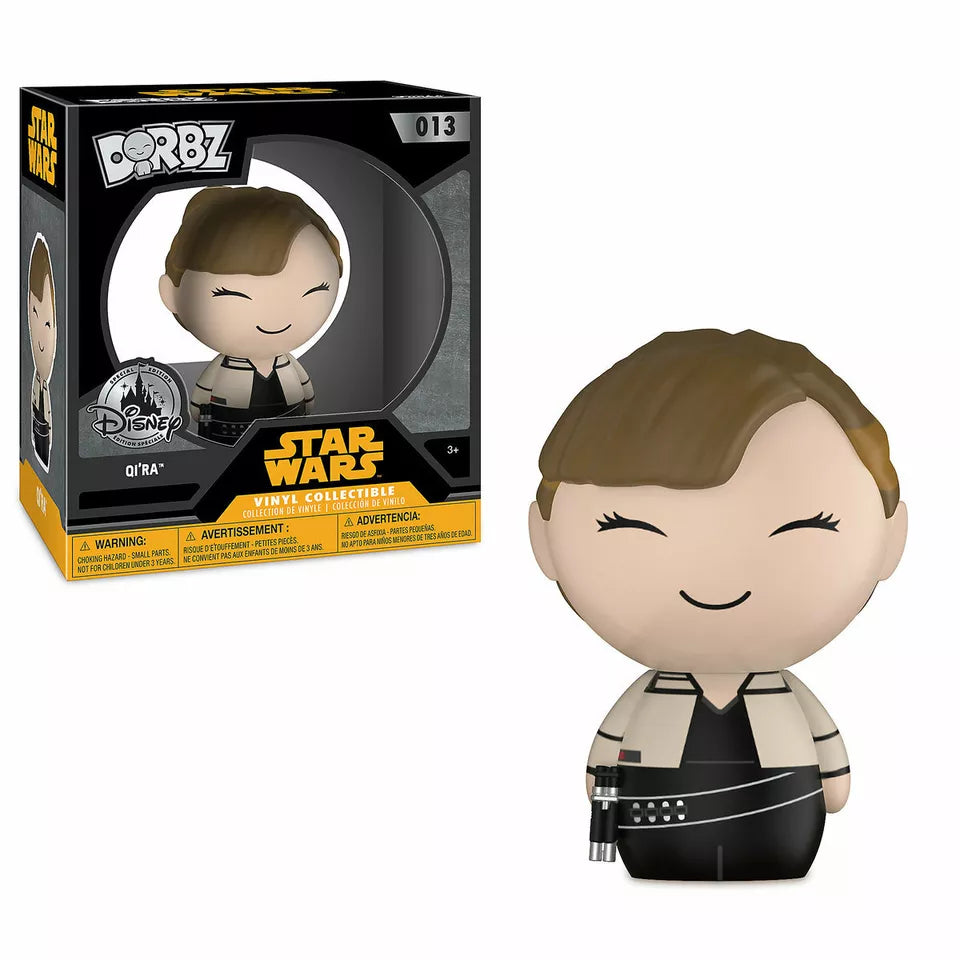 Disney Exclusive Qi'ra Dorbz Vinyl Figure Funko Solo Star Wars