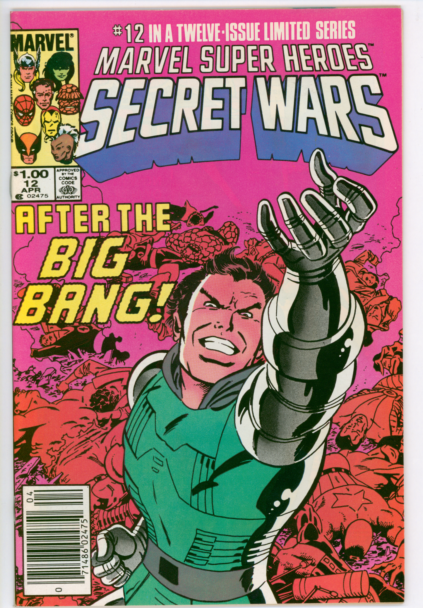 Marvel Super Heroes Secret Wars #12