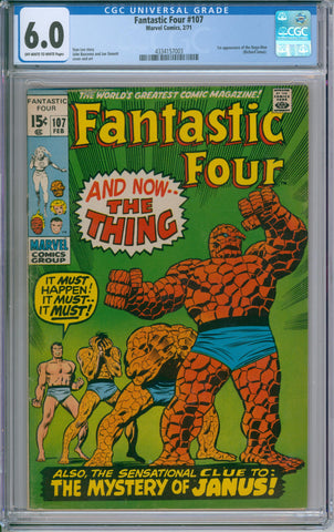 Fantastic Four #107 CGC 6.0