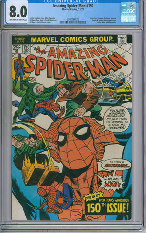 Amazing Spider-Man #150 CGC 8.0