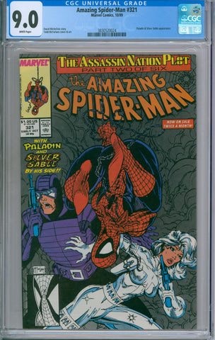 Amazing Spider-Man #321 CGC 9.0