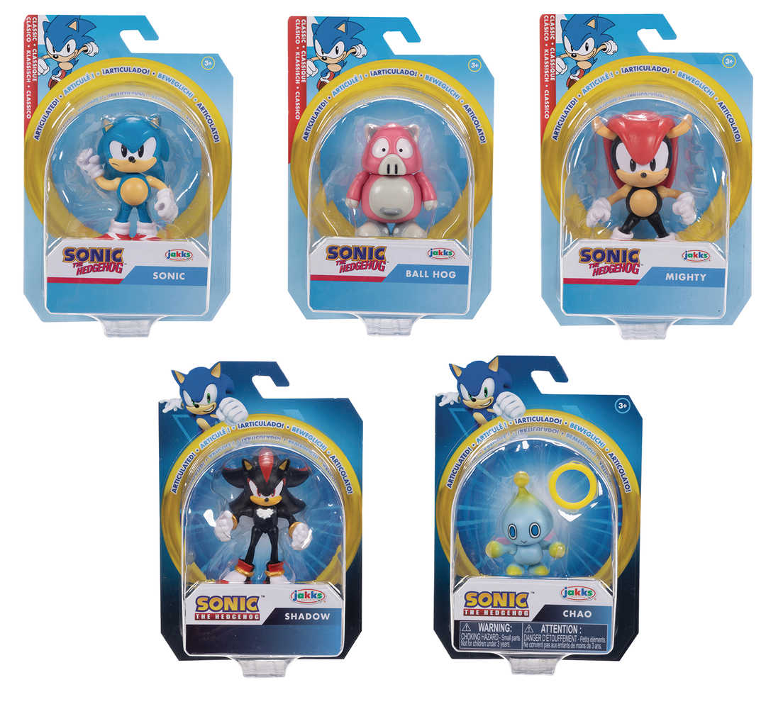 Sonic The Hedgehog 2-1/2in Action Figure Wv17 Assortment