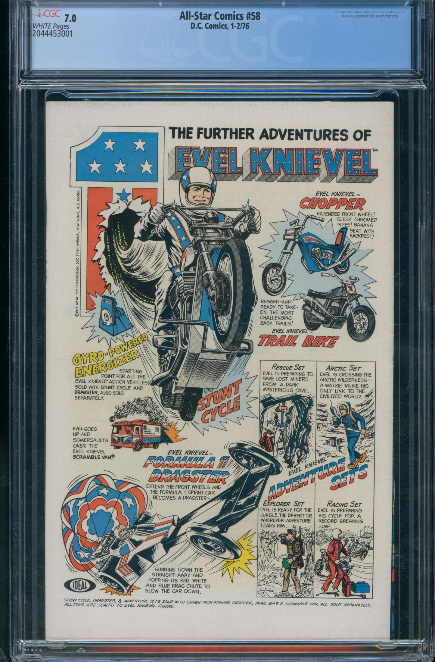 All-Star Comics #58 CGC 7.0