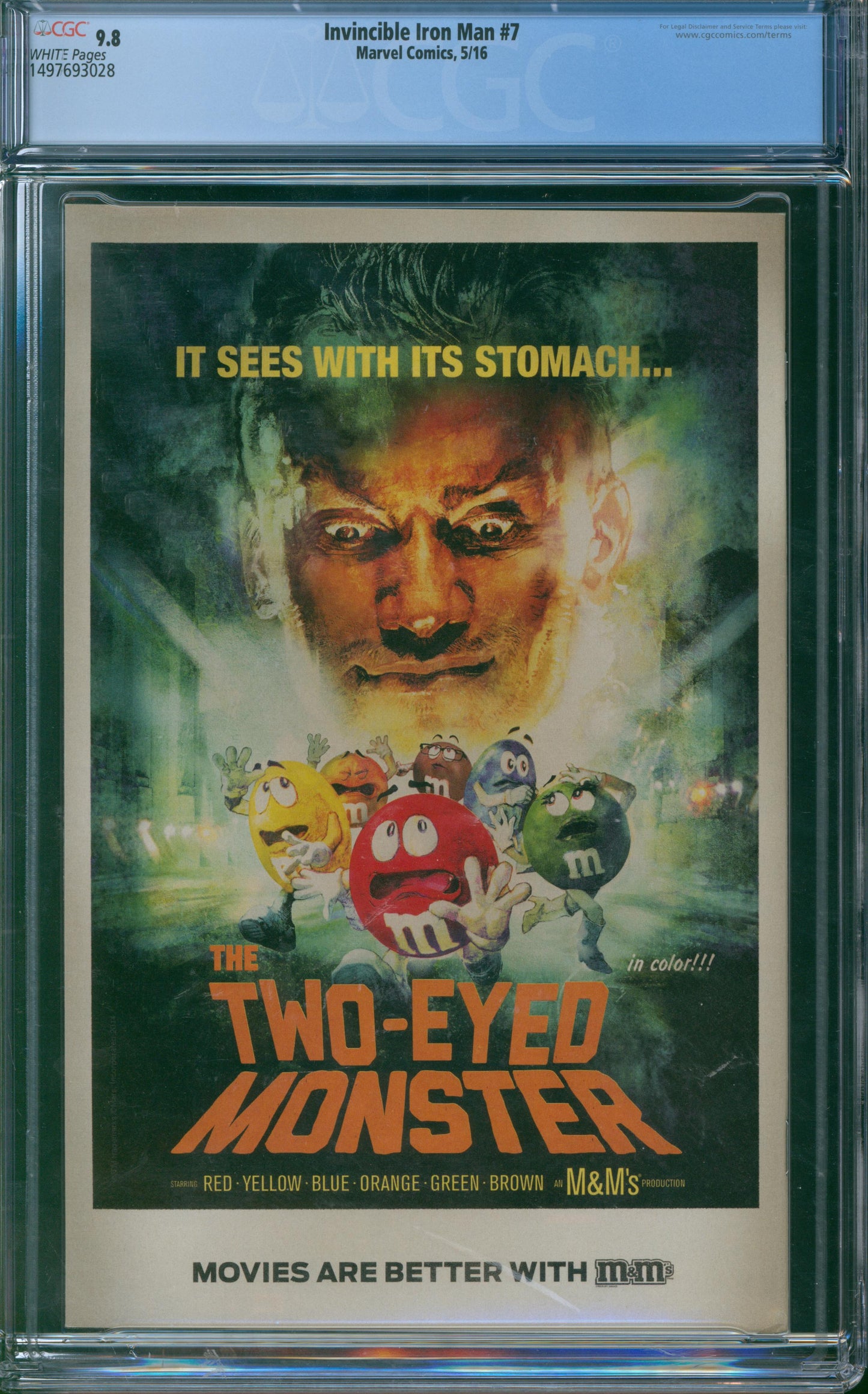 Invincible Iron Man #7 2016 CGC 9.8 - 1st appearance of Tomoe