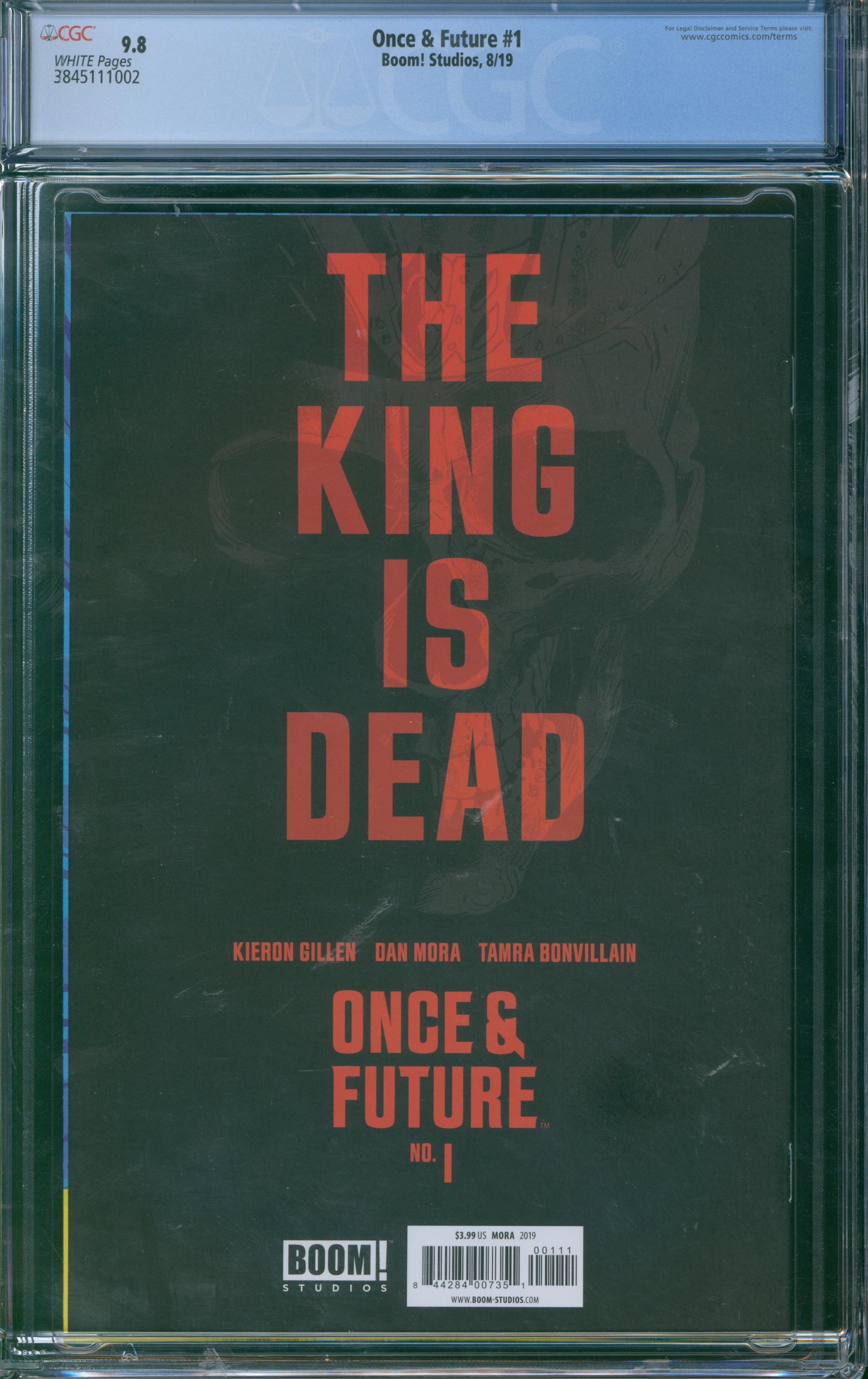 Once & Future #1 2019 CGC 9.8