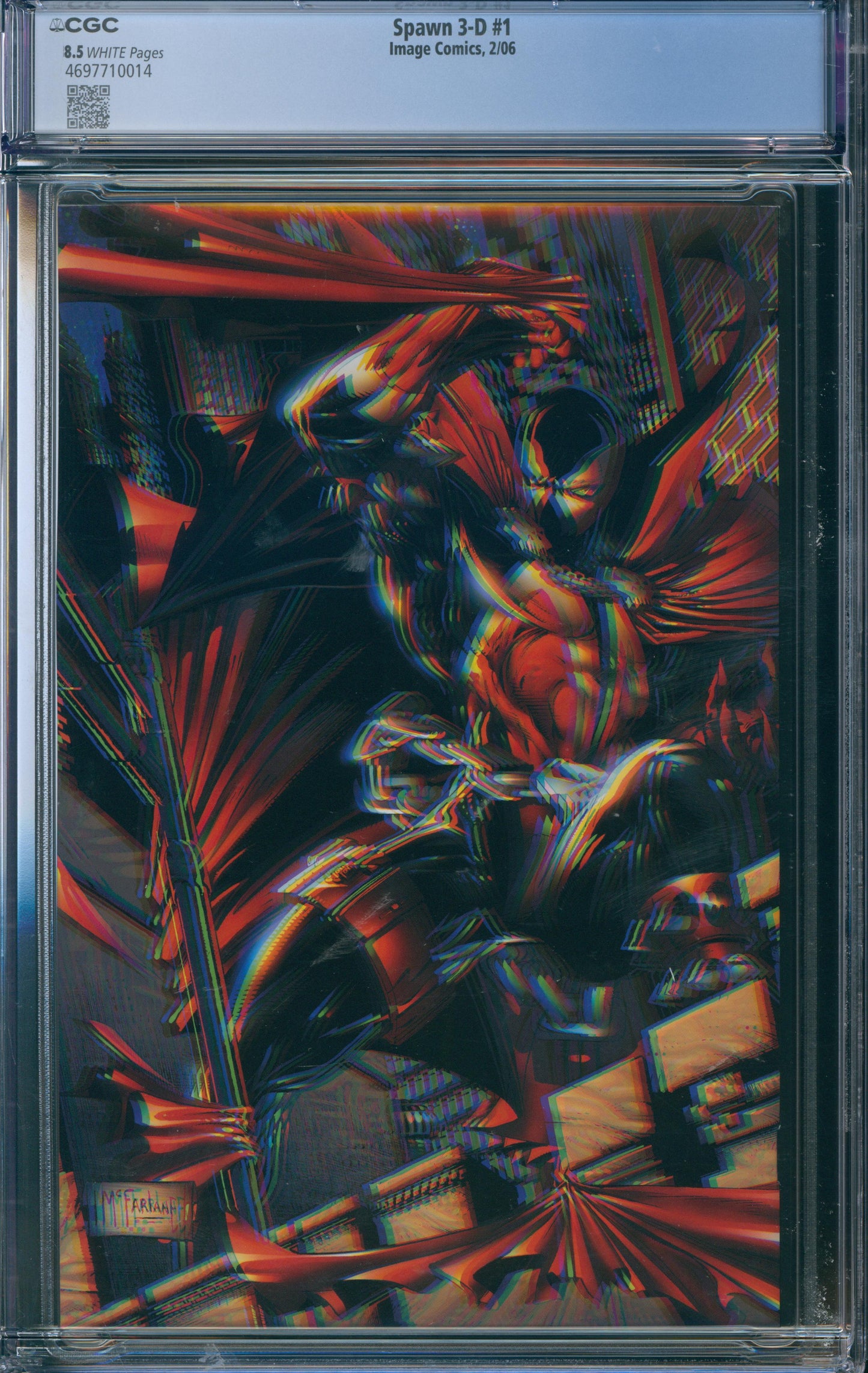 Spawn 3-D #1 CGC 8.5 - MOCCA exclusive