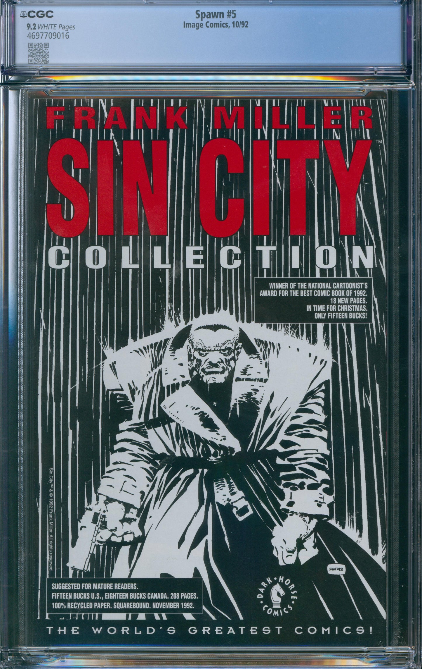 Spawn #5 CGC 9.2