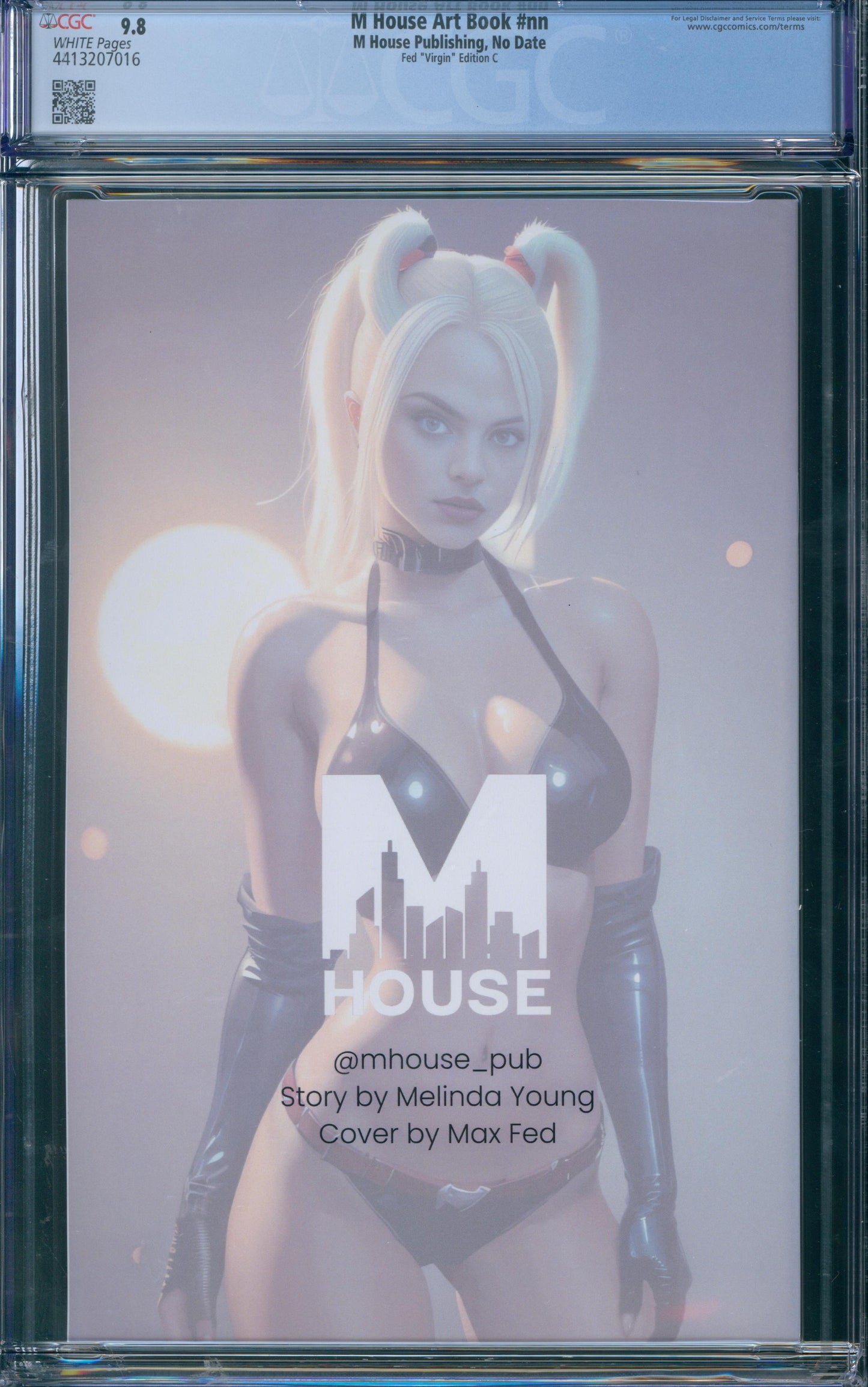 M House Art Book #nn CGC 9.8 - Fed Virgin Edition C