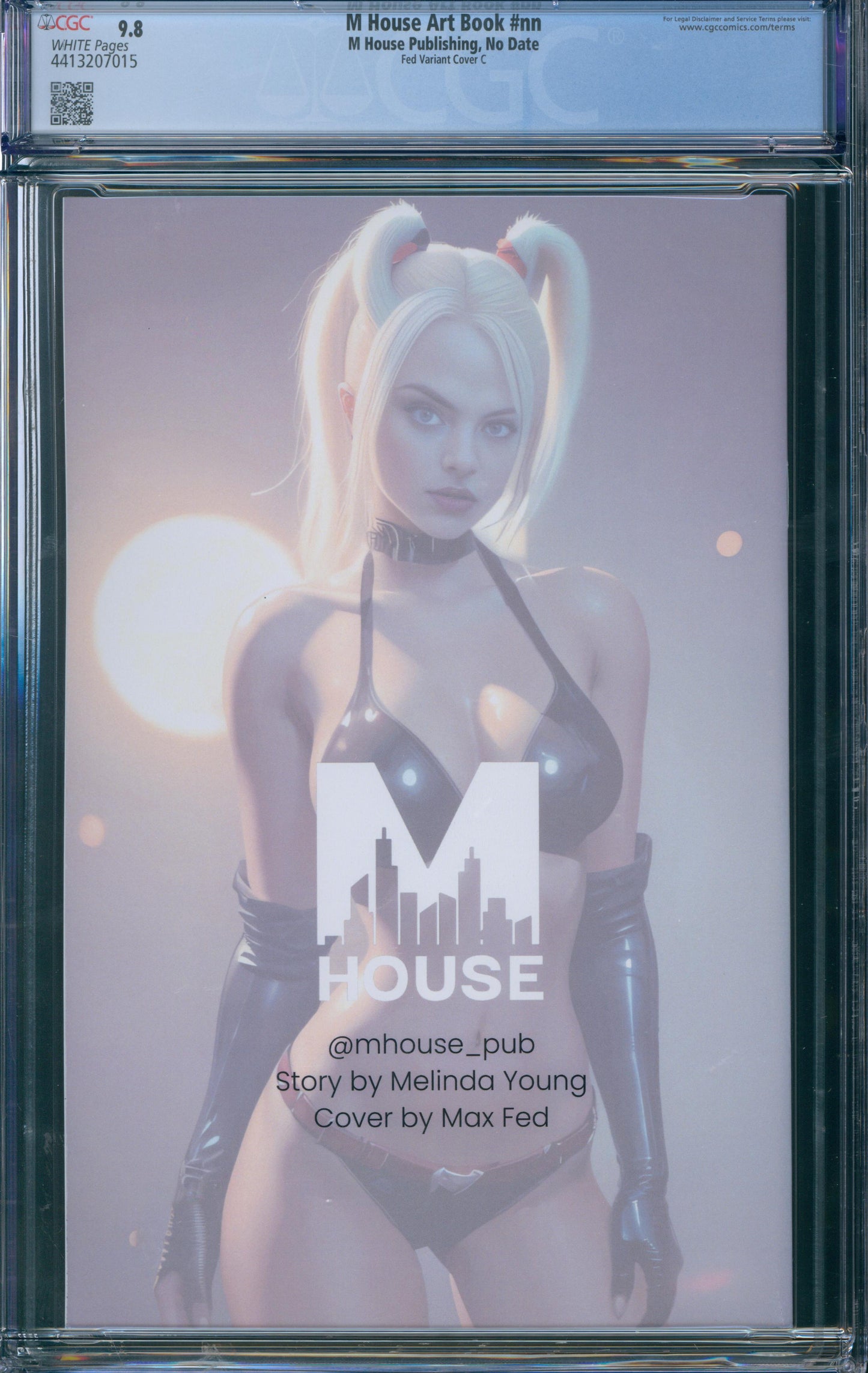 M House Art Book #nn CGC 9.8 - Fed Variant Cover C