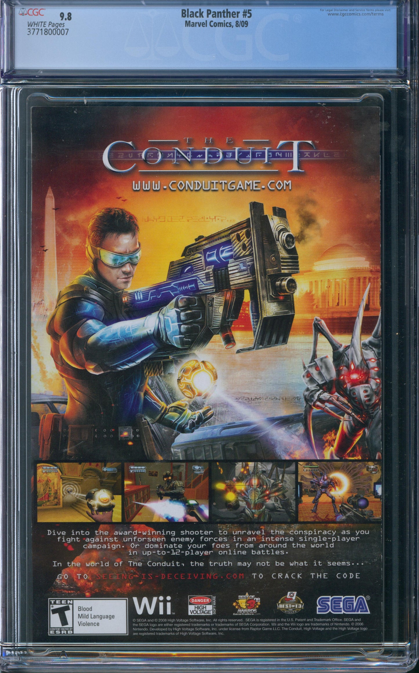 Black Panther #5 CGC 9.8 - Shuri Becomes The New Black Panther