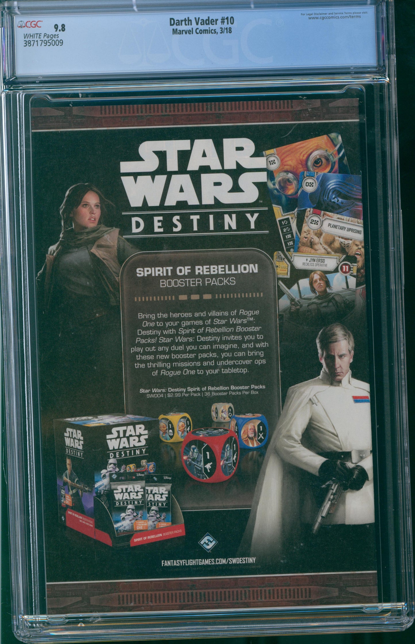 Darth Vader #10 CGC 9.8 - 2018