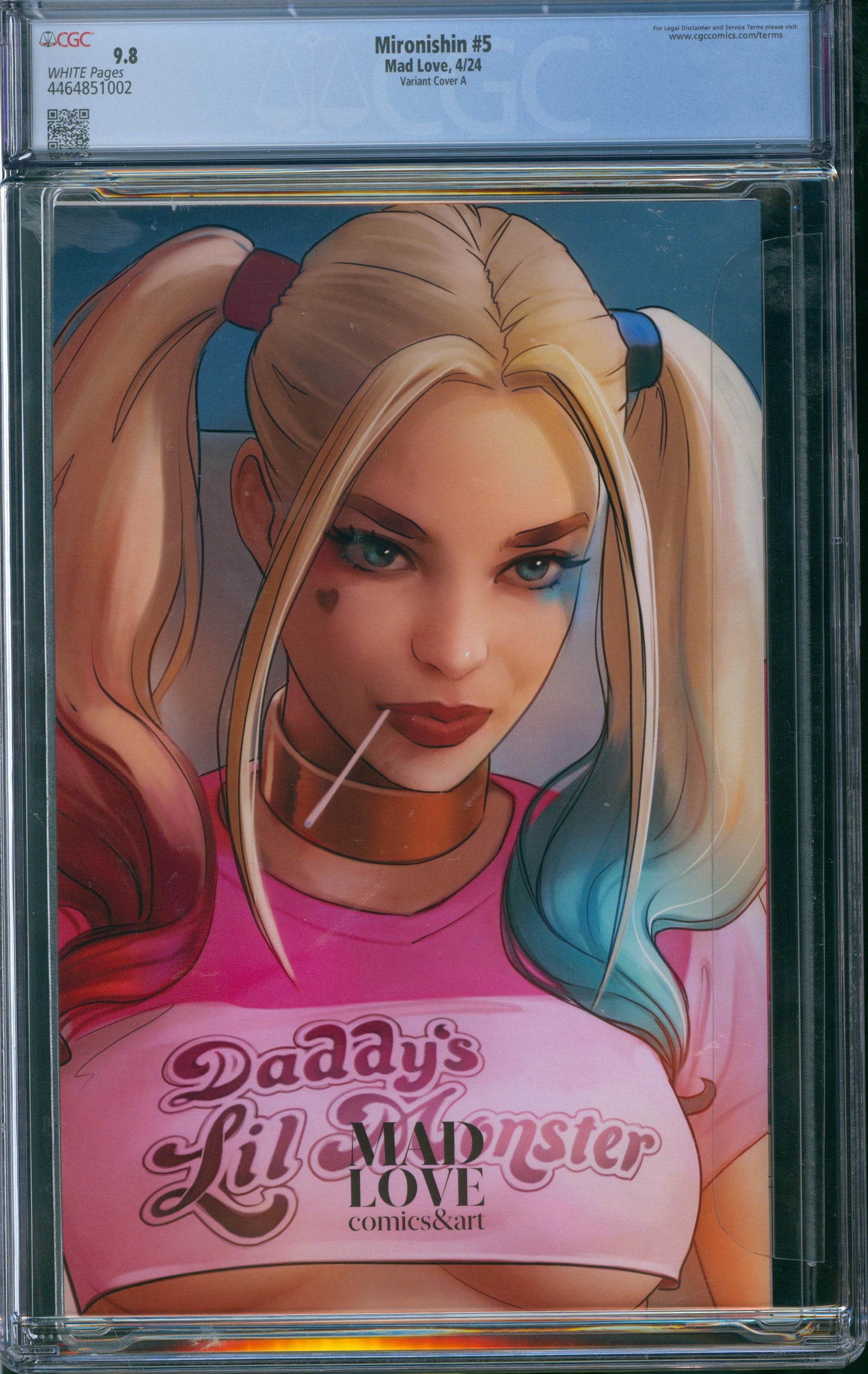 Mironishin #5 CGC 9.8 - Variant Cover A