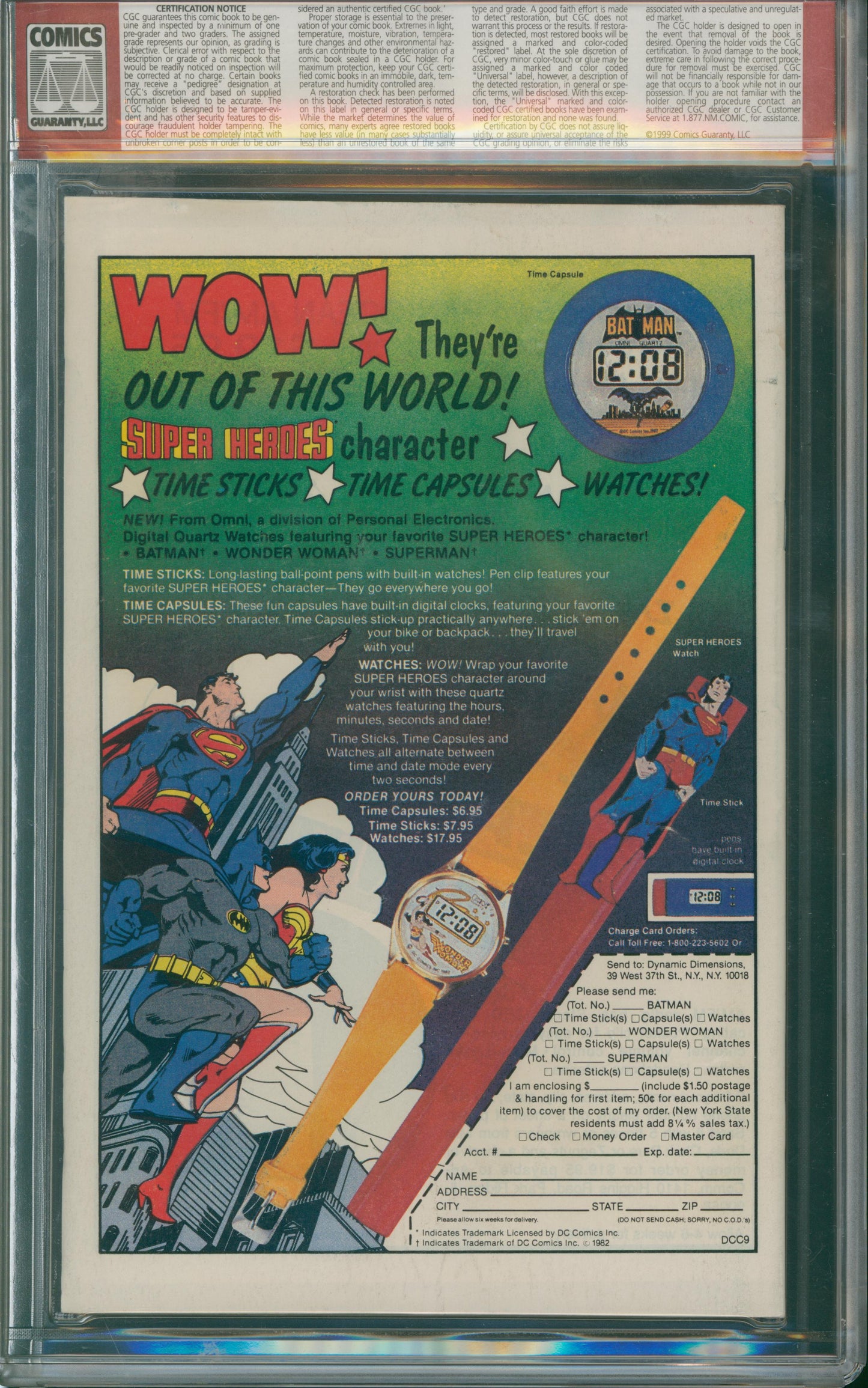Masters of the Universe #1 CGC 5.5 - 1st full Comic Devoted To Masters of the Universe - 1982