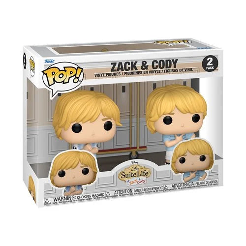 The Suite Life of Zack & Cody Funko Pop! Vinyl Figure 2-Pack