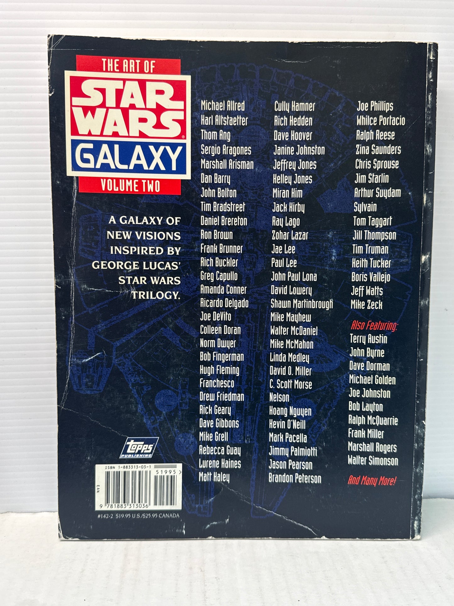 The Art of Star Wars Galaxy, Vol. 2 by Gerani, Gary - USED WH