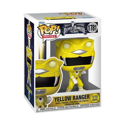 Power Rangers: The Movie Yellow Ranger GITD Pop! Vinyl