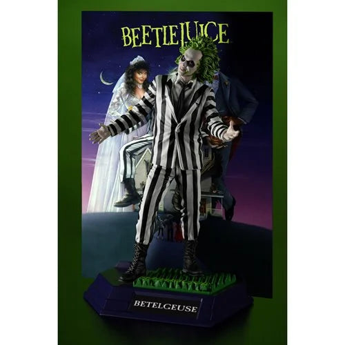 Movie Maniacs Beetlejuice 1988 6-Inch Scale Posed Figure