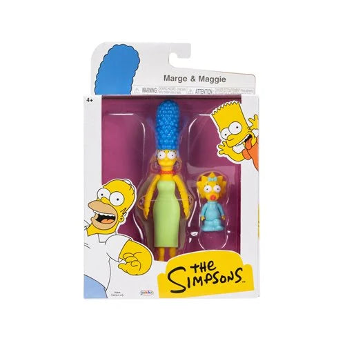 The Simpsons 5-Inch Wave 3 Marge Simpson & Maggie Figure