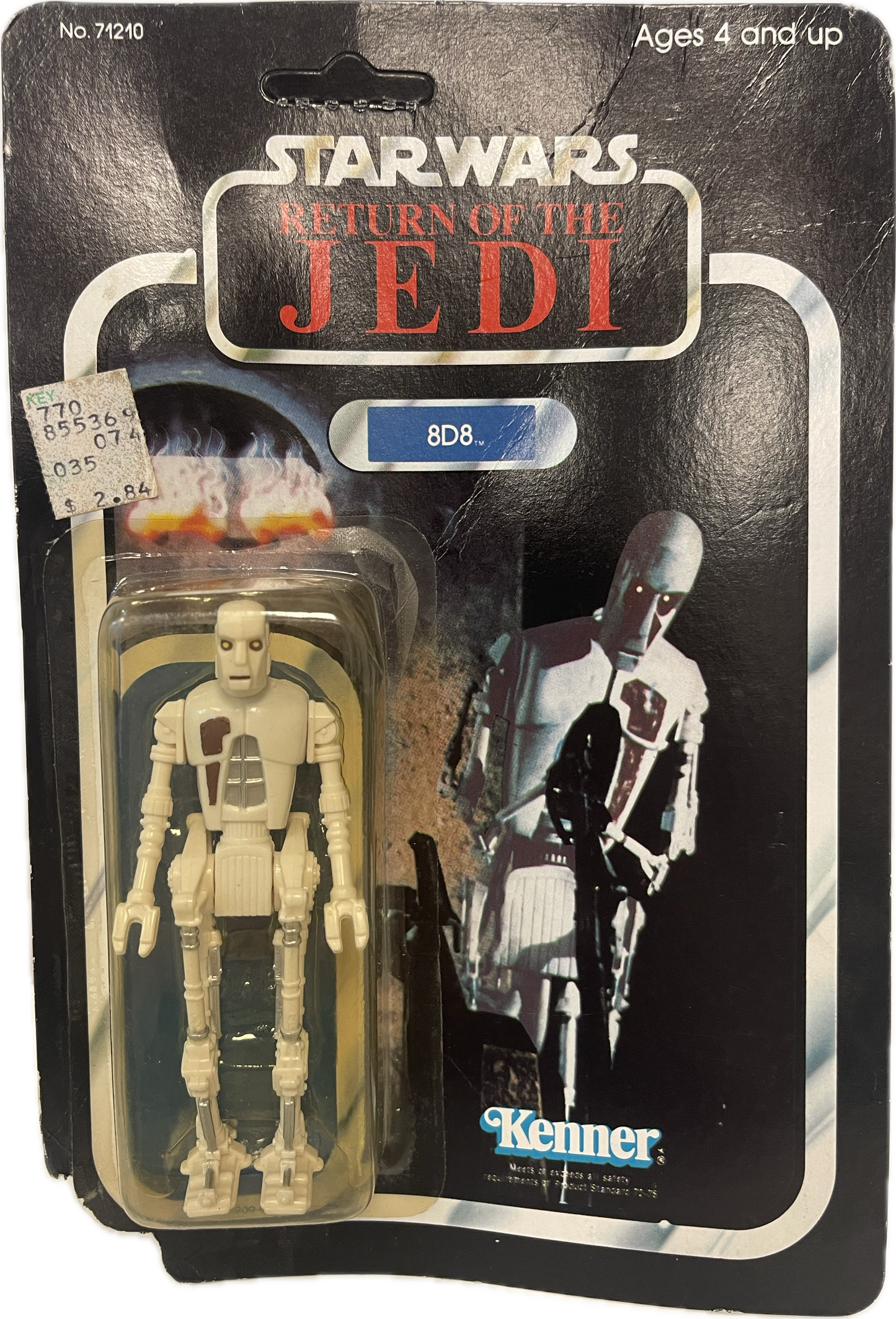 1983 Star Wars 77 Back Return Of The Jedi 8D8