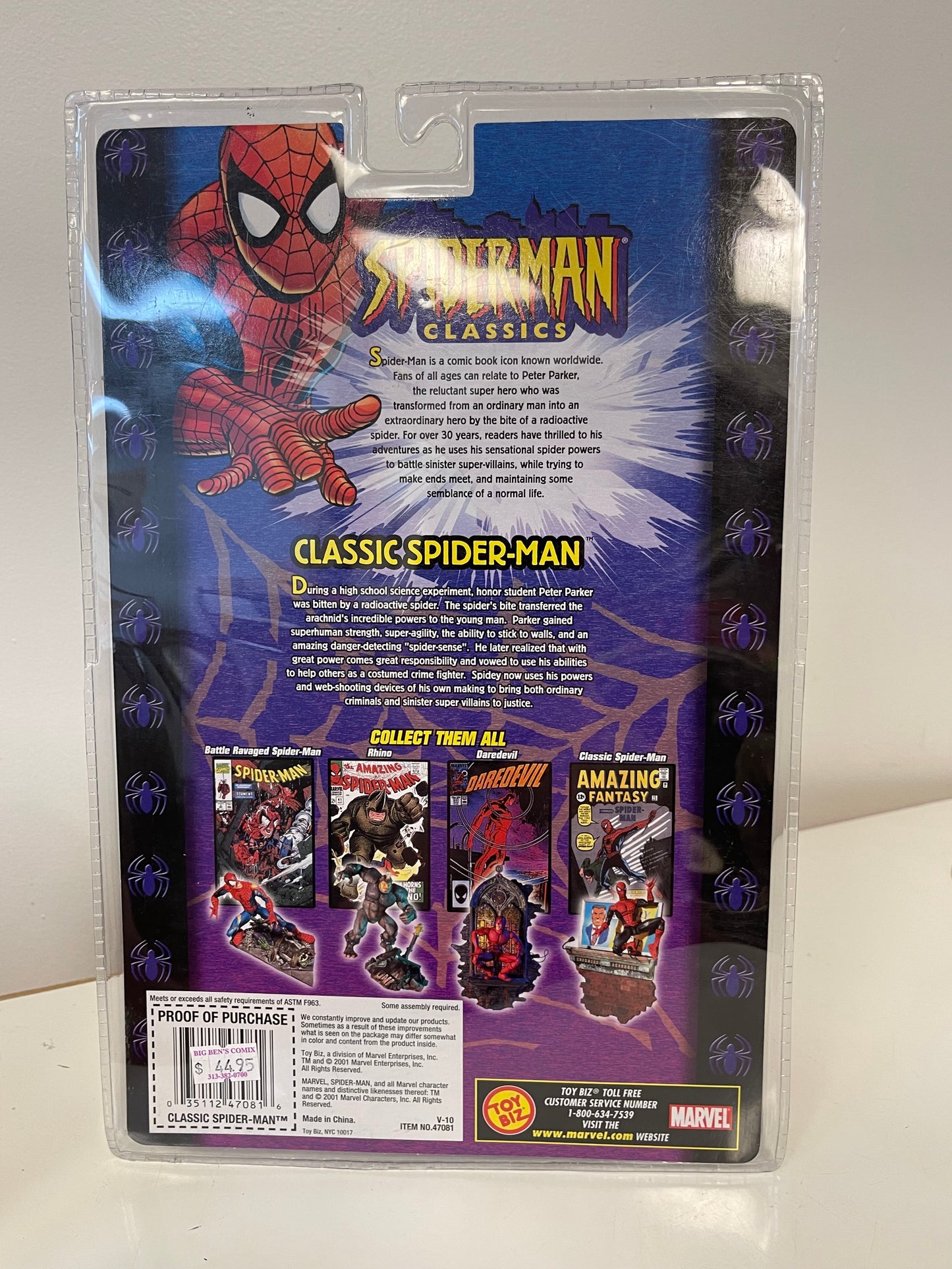 Spider-Man Classics Series 2 Classic Spider-Man