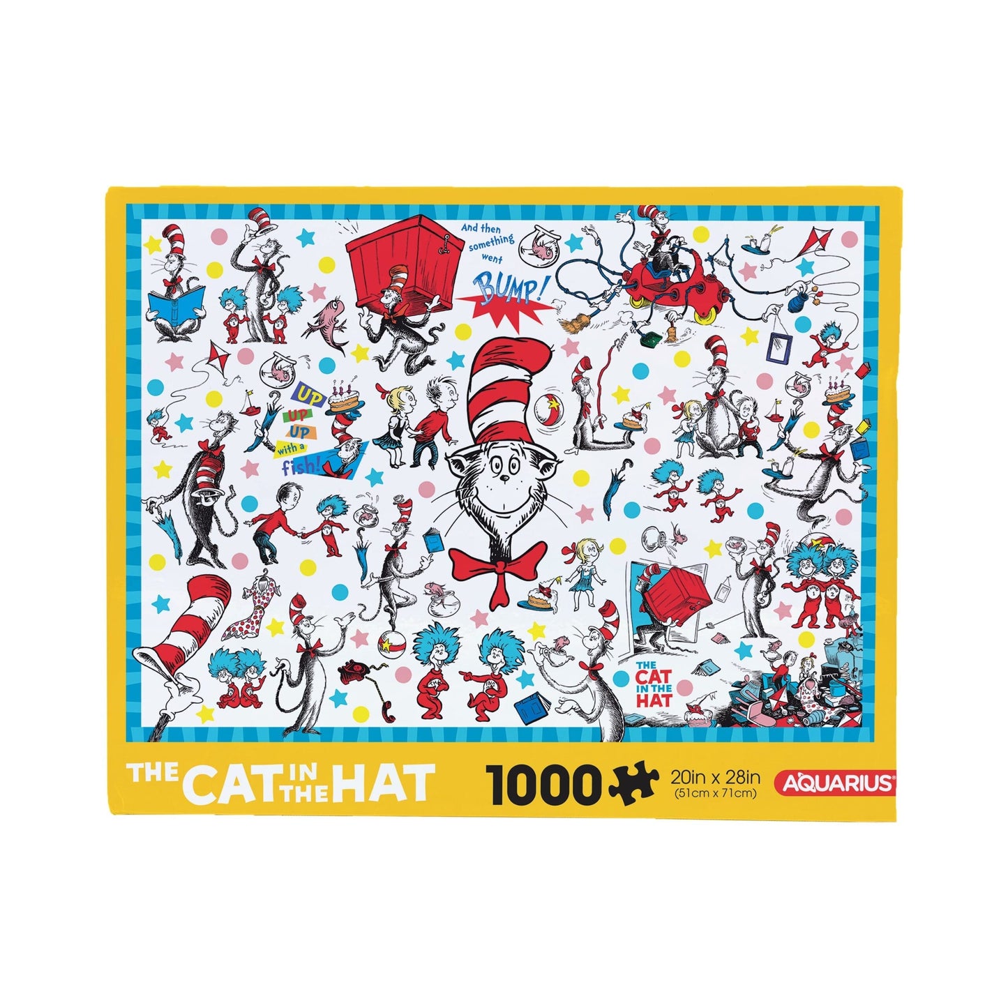 The Cat in the Hat 1000 Piece Jigsaw Puzzle