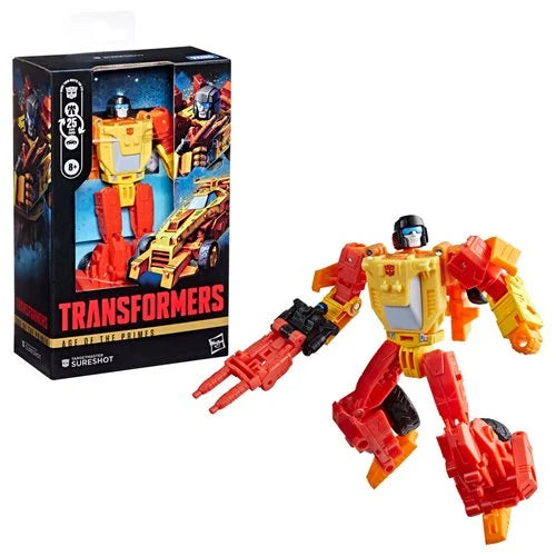 Transformers Age of the Primes Deluxe Class Targetmaster Sureshot