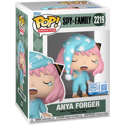 Spy x Family Anya Forger (Pajamas) Funko Pop! Vinyl Figure #2219 - Entertainment Earth Exclusive
