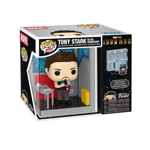 Marvel Tony Stark In His Workshop Funko Pop! Nook Figure