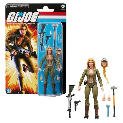 G.I. Joe Classified Series Retro Cardback Courtney Cover Girl Krieger 6-Inch