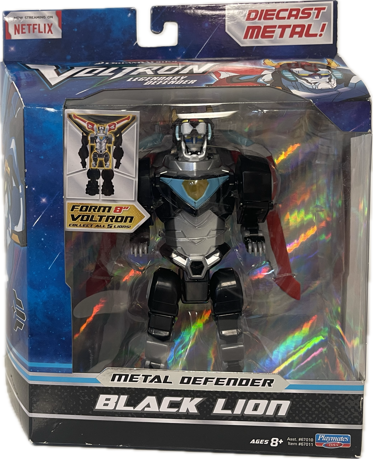 Voltron Legendary Metal Defender Black Lion