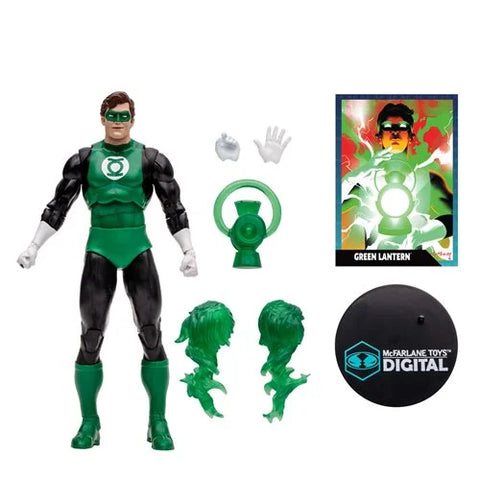 DC Direct 7-Inch Scale Wave 1 Green Lantern Action Figure with McFarlane Toys Digital Collectible