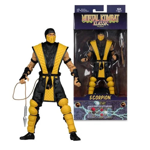 Mortal Kombat Klassics Wave 1 7-Inch Scale Action Figure Scorpion