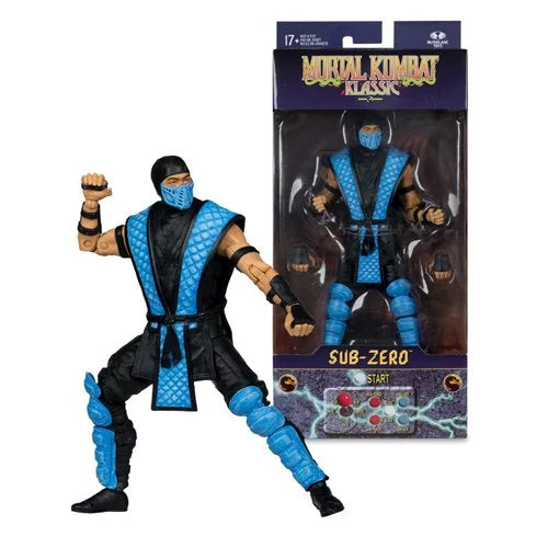 Mortal Kombat Klassics Wave 1 7-Inch Scale Action Figure Sub-Zero
