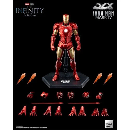 Marvel Studios: The Infinity Saga: Iron Man Mark 4 DLX Action Figure