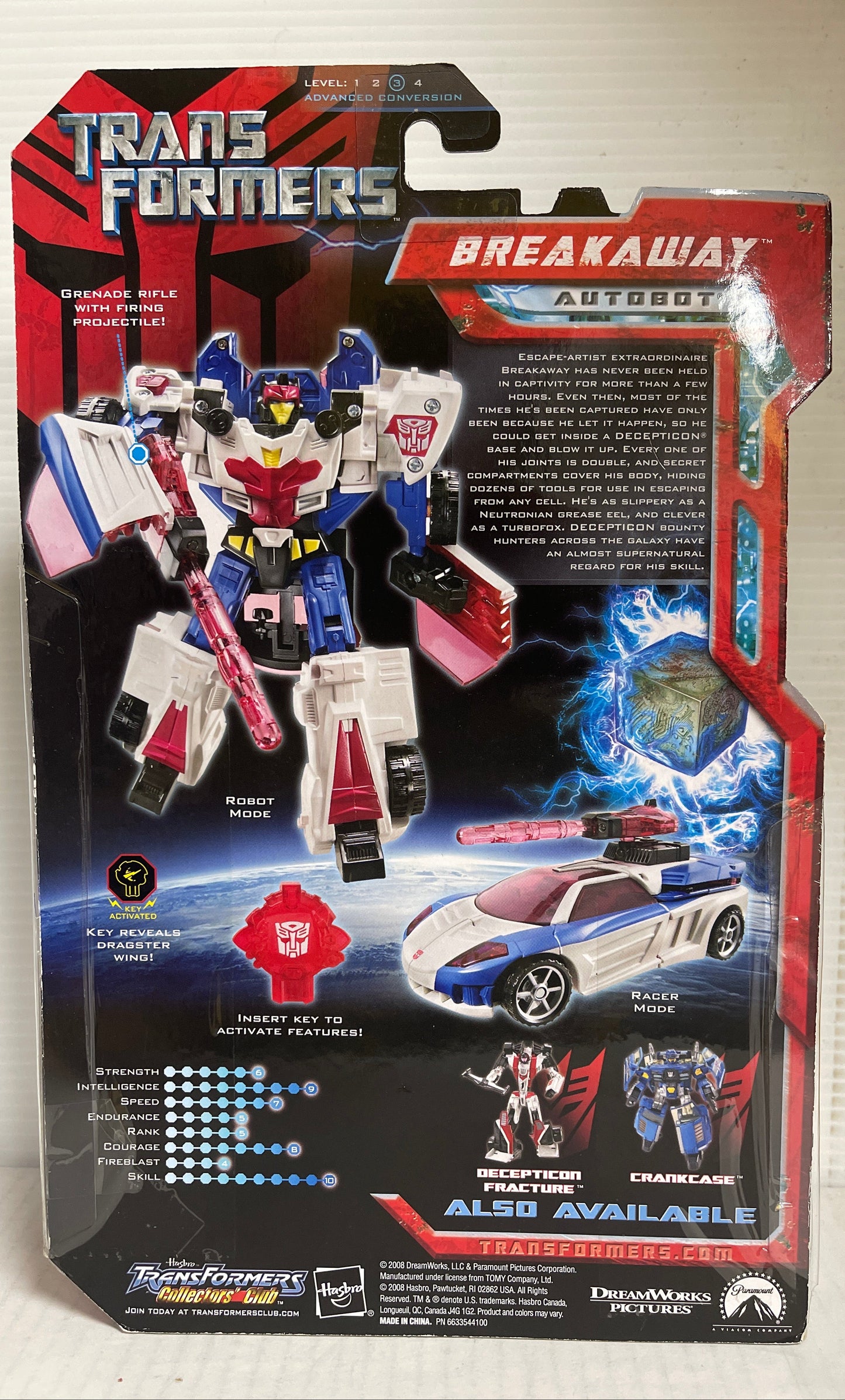 Transformers - Autobot BREAKAWAY Wal Mart Exclusive 2008