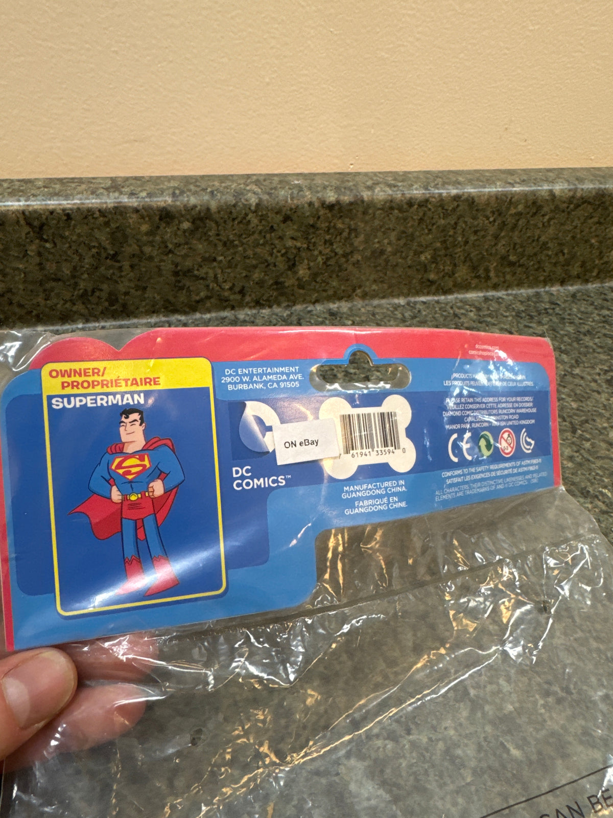 DC Super-Pets Krypto 7" Plush PX Exclusive 2015 Limited DC Collectibles With Tag Open Bag