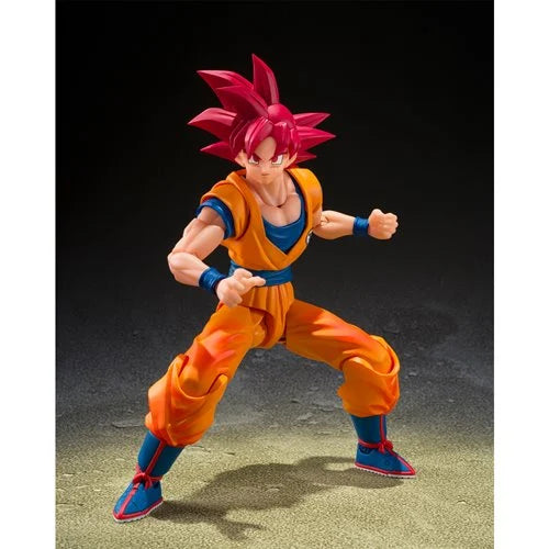 Dragon Ball Super Saiyan God Son Goku God Aura S.H.Figuarts Action Figure