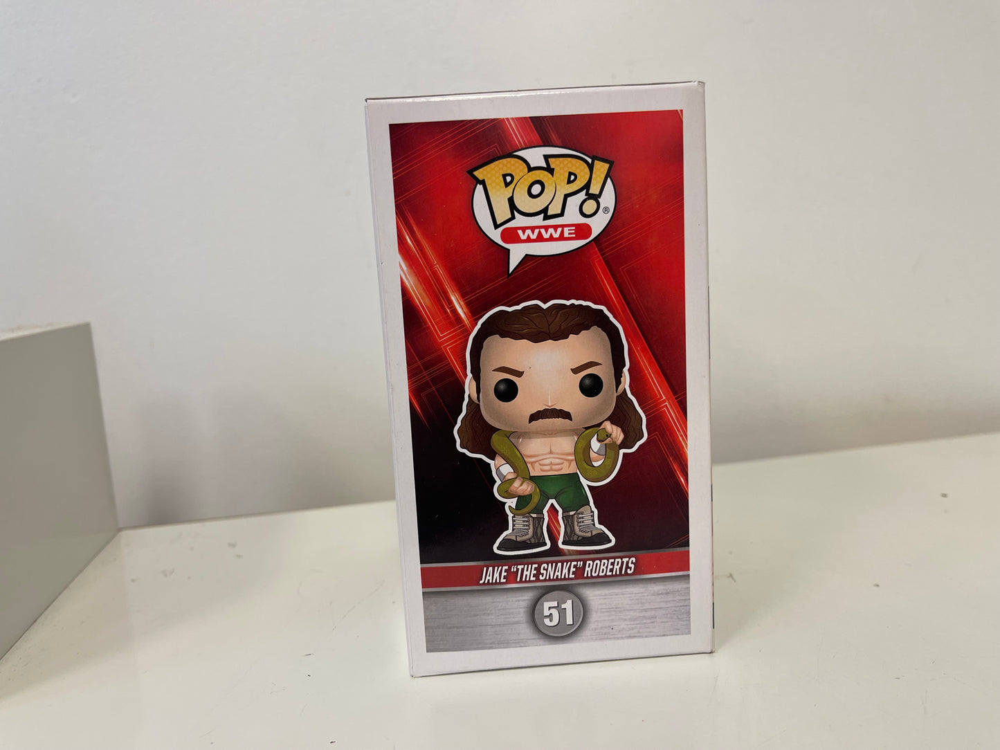 Funko Pop! WWE Jake "The Snake" Roberts #51 Chase Signed By Roberts