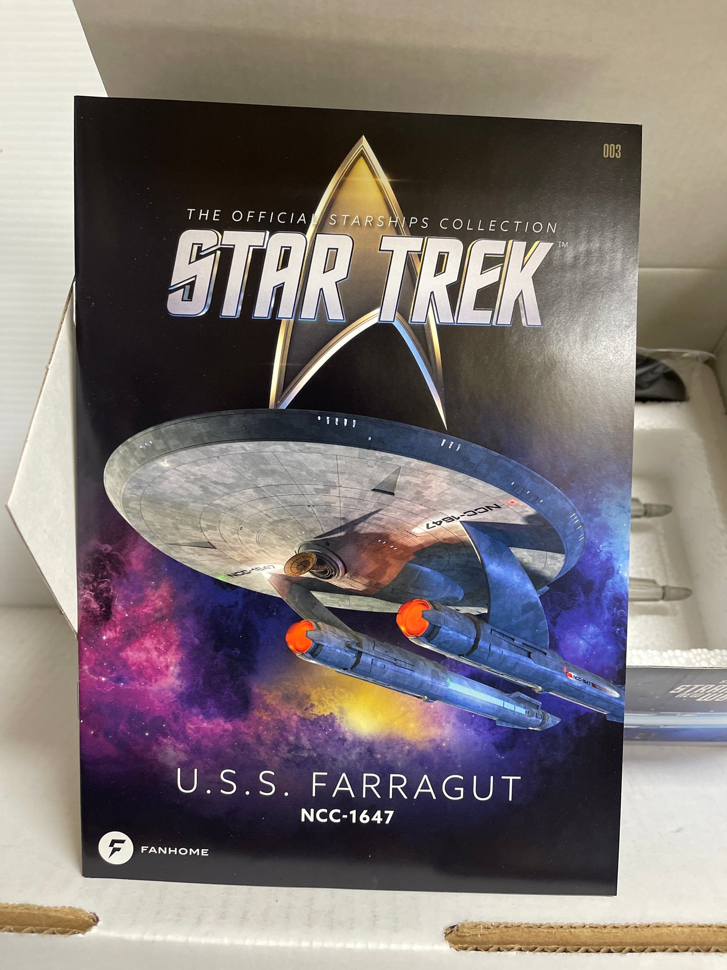 USS Farragut - Star Trek: Strange New Worlds Starships Fanhome NCC 1674