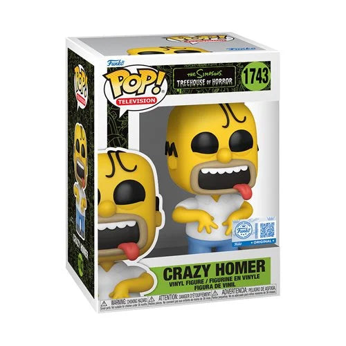 The Simpsons: Treehouse of Horror Crazy Homer Funko Pop! Vinyl Figure #1743 - Specialty Series