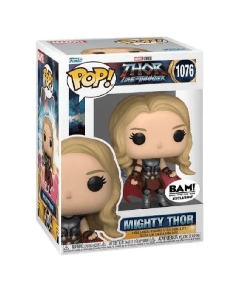 Thor Love & Thunder: Funko Pop Mighty Thor Bam Exclusive #1076