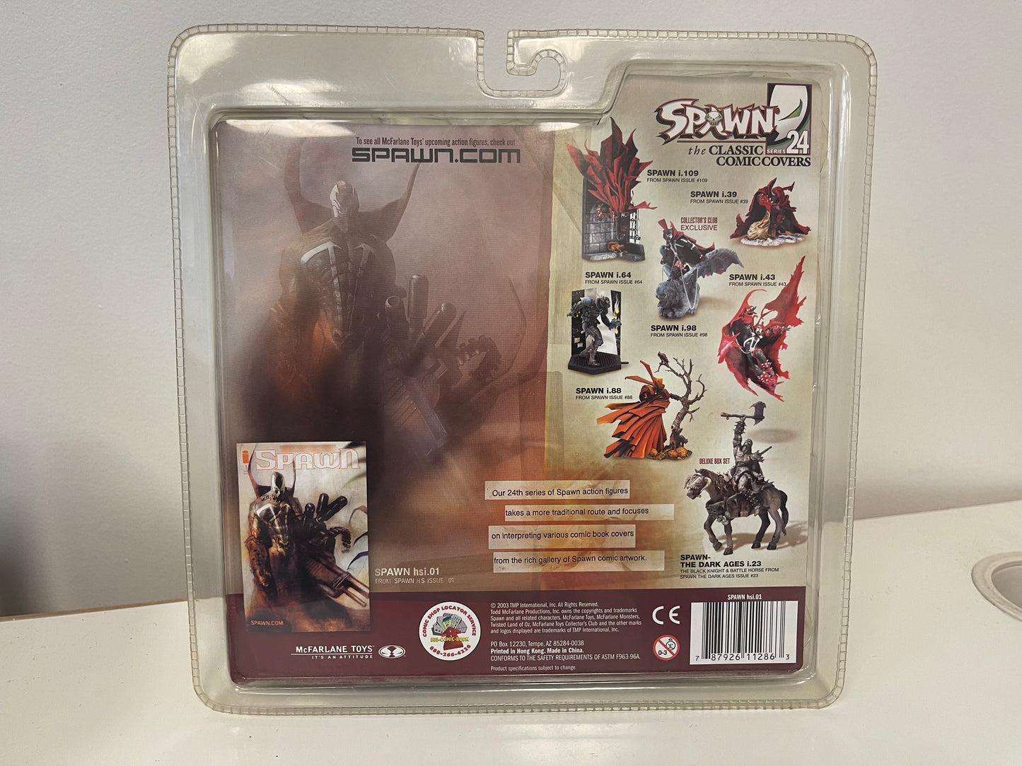 Spawn Classic Comic Covers Series 24 Hellspawn hsi.01