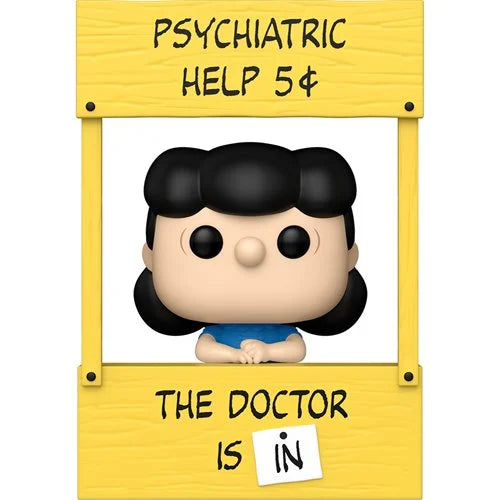 Peanuts Lucy with Doctor Stand Funko Pop! Vinyl Figure Plus #2095