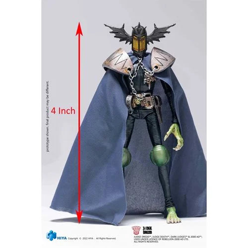 Judge Dredd Judge Fear Exquisite Mini Series 1:18 Scale Action Figure